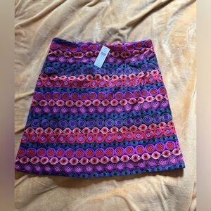 Never worn. Mini skirt. With tags. Size 6. Anthropologie